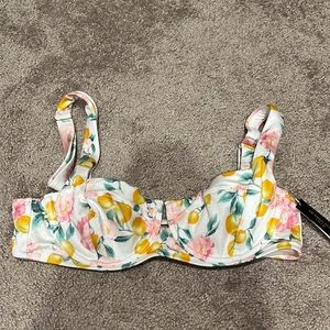 NEW Victoria’s Secret Full Coverage Bikini Top 32D NWT